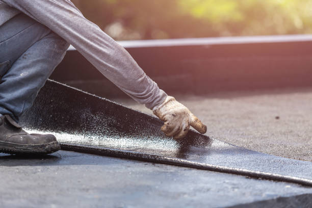 Professional Vapor Barrier Installation technician working in Fords, NJ